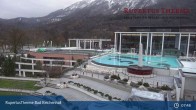 Archiv Foto Webcam Bad Reichenhall: Außenbecken RupertusTherme 07:00