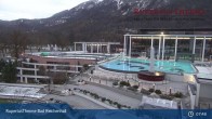 Archiv Foto Webcam Bad Reichenhall: Außenbecken RupertusTherme 07:00