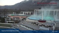 Archiv Foto Webcam Bad Reichenhall: Außenbecken RupertusTherme 07:00