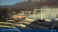 Archiv Foto Webcam Bad Reichenhall: Außenbecken RupertusTherme 08:00