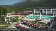 Archiv Foto Webcam Bad Reichenhall: Außenbecken RupertusTherme 08:00