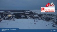 Archiv Foto Webcam Oberwiesenthal - Fichtelberg Skihang 17:00