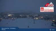 Archived image Webcam Oberwiesenthal - Fichtelberg ski slope 00:00