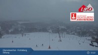 Archived image Webcam Oberwiesenthal - Fichtelberg ski slope 14:00