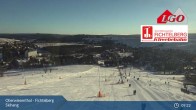 Archiv Foto Webcam Oberwiesenthal - Fichtelberg Skihang 08:00