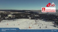 Archiv Foto Webcam Oberwiesenthal - Fichtelberg Skihang 10:00