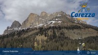Archived image Webcam Carezza Ski Resort: Pra di Tori - Base Station 14:00