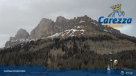 Archived image Webcam Carezza Ski Resort: Pra di Tori - Base Station 18:00