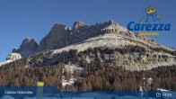 Archived image Webcam Carezza Ski Resort: Pra di Tori - Base Station 08:00