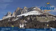 Archived image Webcam Carezza Ski Resort: Pra di Tori - Base Station 10:00