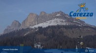 Archived image Webcam Carezza Ski Resort: Pra di Tori - Base Station 16:00