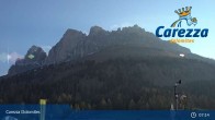 Archived image Webcam Carezza Ski Resort: Pra di Tori - Base Station 06:00