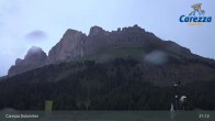 Archived image Webcam Carezza Ski Resort: Pra di Tori - Base Station 00:00