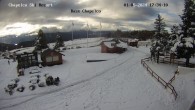 Chapelco: Blick auf den Parkplatz im Skigebiet