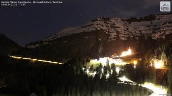 Damüls: View from Hotel Alpenblume