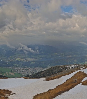 Goldeck ski resort: Panoramic view