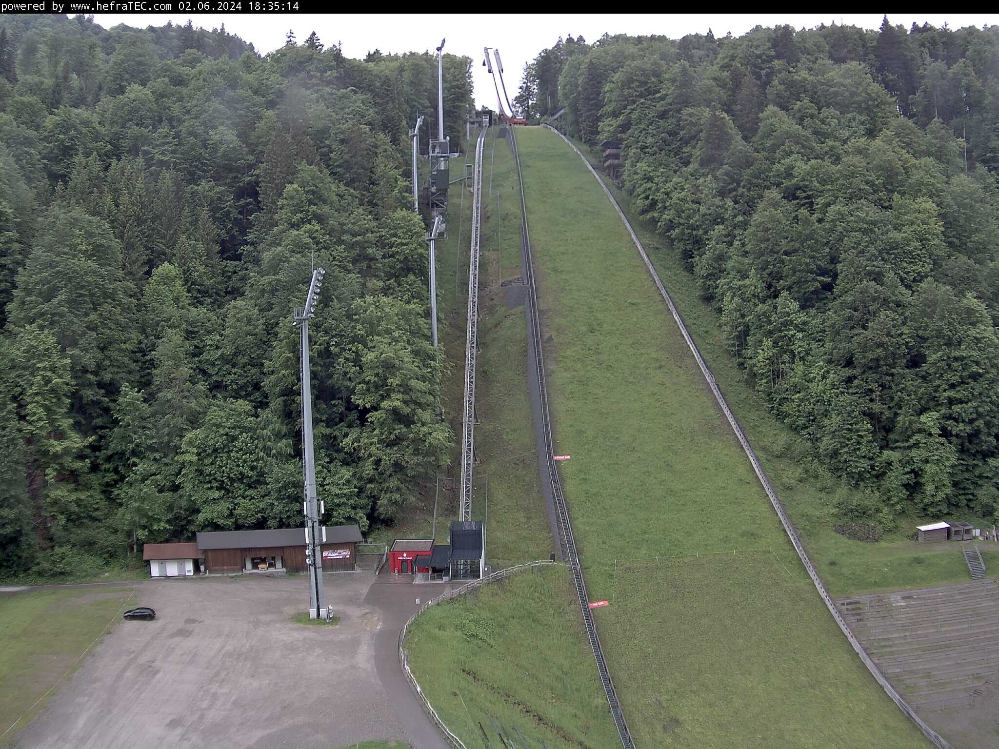 Webcam Heini-Klopfer Ski-jumping hill 861 m..