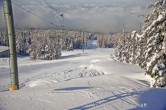 Timberline Lodge Ski Area - View Jeff Flood Express