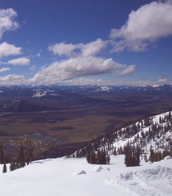 Panorama Jackson Hole Wyoming