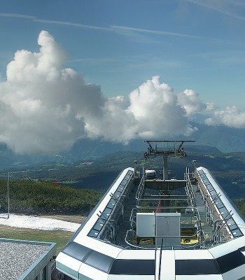 Rittner Horn: Panoramablick Schwarzseespitze