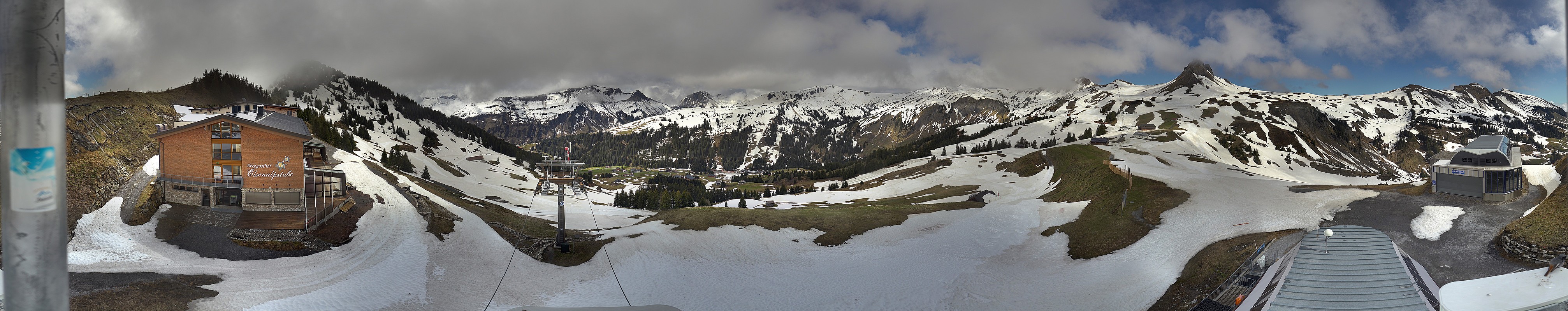Panoramakamera Damüls – Bergstation Uga Express