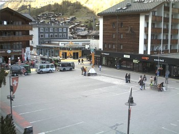 Railway station at Zermatt