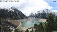 Schlegeis Reservoir Zillertal Alps - View to the south