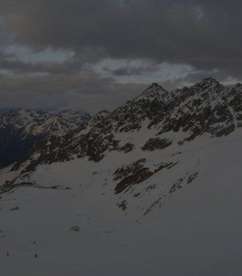 Schwarze Schneid Gondola Rettenbach Glacier