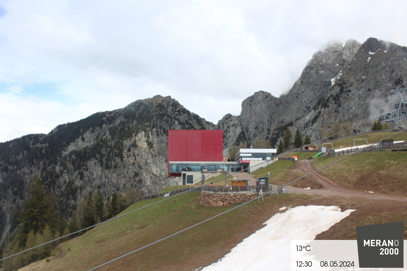 Meran 2000: Seilbahn Bergstation
