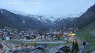 Zermatt: Blick über das Dorf von Spiss