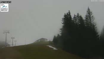 Damüls Ski Resort: View Base Station Oberdamüls